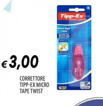 Galassia Correttore TIPP-EX micro tape twist offerta