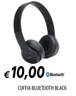 Galassia Cuffia bluetooth black offerta