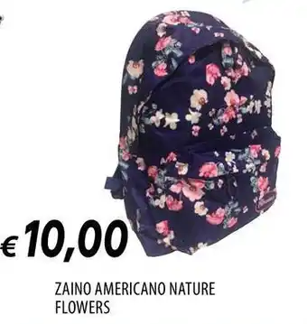 Galassia Zaino americano nature flowers offerta