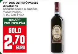 Pam Vini doc oltrepò pavese LE CASCINE offerta