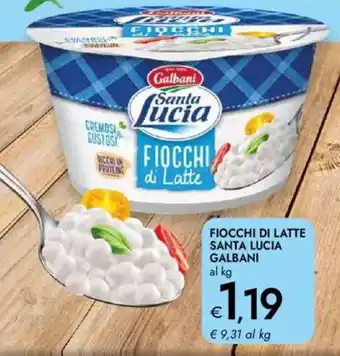 Bennet Fiocchi di latte santa lucia GALBANI offerta