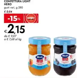 Bennet Confettura light HERO offerta