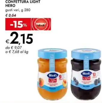 Bennet Confettura light HERO offerta