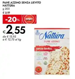 Bennet Pane azzimo senza lievito NÁTTÚRA offerta