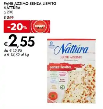 Bennet Pane azzimo senza lievito NÁTTÚRA offerta