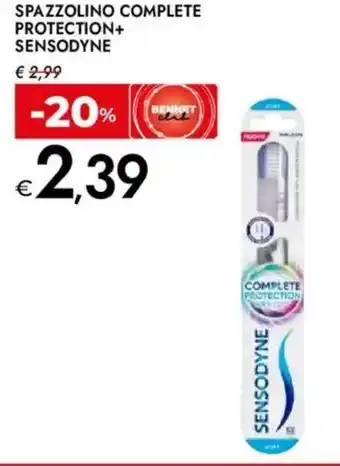 Bennet Spazzolino complete protection+ SENSODYNE offerta