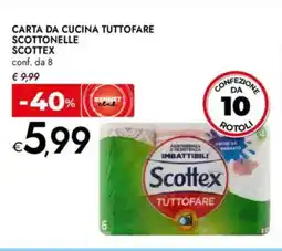 Bennet Carta da cucina tuttofare scottonelle SCOTTEX offerta