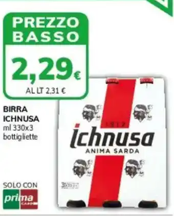 Basko Birra ICHNUSA offerta