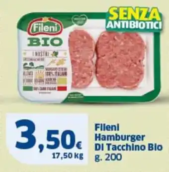 Ok Sigma Filenl Hamburger DI Tacchino Blo offerta