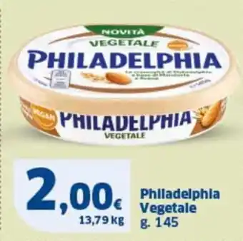 Ok Sigma Philadelphia vegetale offerta