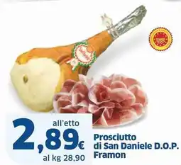 Sigma Prosciutto di san daniele d.o.p. framon offerta