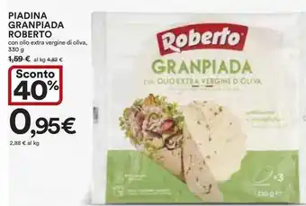 Ipercoop Piadina granpiada roberto offerta