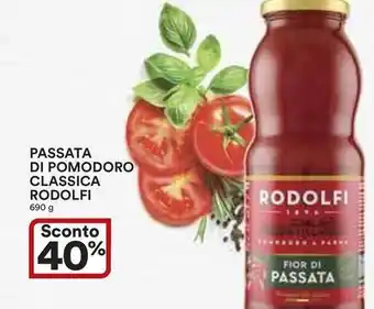 Ipercoop Passata di pomodoro classica rodolfi offerta