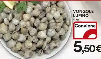 Ipercoop Vongole lupino al kg offerta