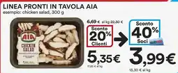 Ipercoop Linea pronti in tavola aia offerta