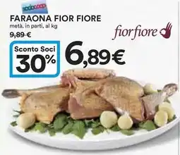 Ipercoop Faraona fior fiore offerta