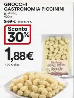 Ipercoop Gnocchi gastronomia piccinini offerta