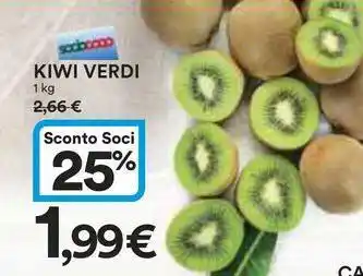 Ipercoop Kiwi verdi offerta