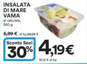 Ipercoop Insalata di mare vama offerta