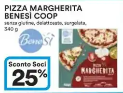 Ipercoop Pizza margherita benesì coop offerta