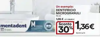 Ipercoop dentifricio microgranuli offerta