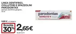 Ipercoop Linea dentifrici, collutori e spazzolini PARODONTAX offerta