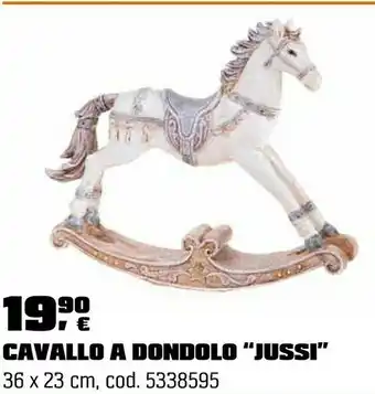 Cavallo a dondolo “jussi”