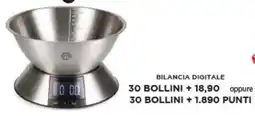 Ok Sigma Bilancia digitale 30 bollini + 18,90 oppure 30 bollini + 1.890 punti offerta