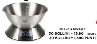 Ok Sigma Bilancia digitale 30 bollini + 18,90 oppure 30 bollini + 1.890 punti offerta