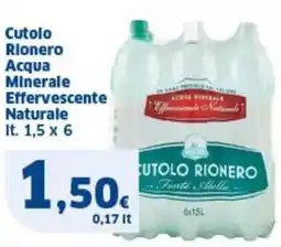 Ok Sigma Cutolo rionero acqua minerale effervescente naturale offerta