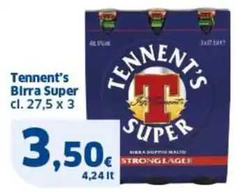 Ok Sigma Tennent's Birra Super offerta