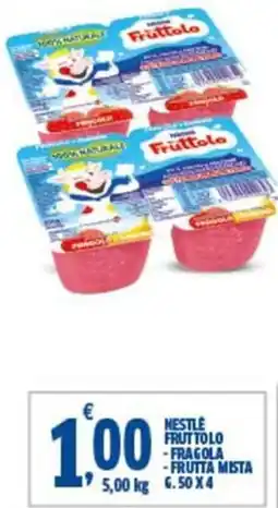 Ok Sigma Nestle fruttolo -fragola -frutta mista offerta