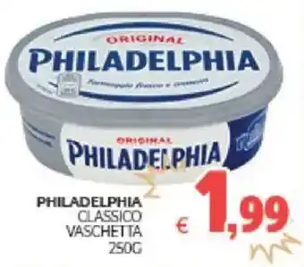 Eté Philadelphia classico vaschetta offerta