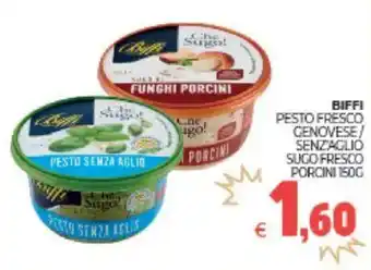 Eté Biffi pesto fresco genovese/ senzaglio sugo fresco porcini offerta