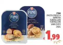 Eté Fini pasta fresca ripiena tortellini tortelloni vari gusti offerta