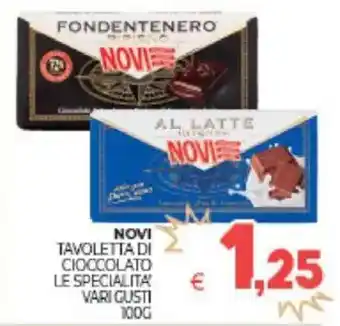 Eté Novi tavoletta di cioccolato le specialita vari gusti offerta