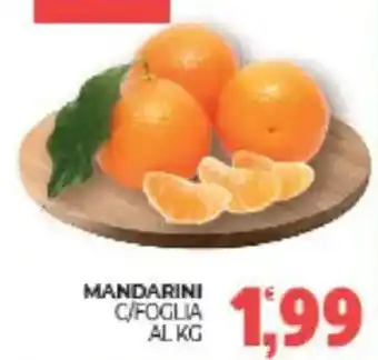 Eté Mandarini c/foglia al kg offerta