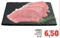 Eté Lonza suino afette al kg offerta