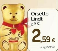 Carrefour Express Orsetto di cioccolato fondente 100 g(ml) offerta