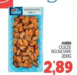 Eté Arbi cozze sgusciate offerta