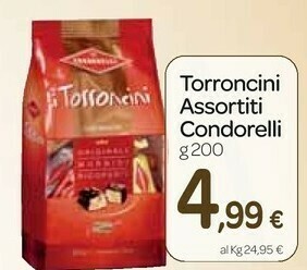 Torroncini ricoperti fragola, arancia, limone 130 g(ml)