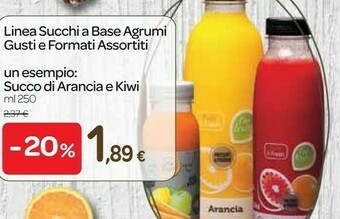 Carrefour Express Linea succhi a base agrumi offerta