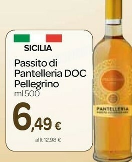 Carrefour Express Pellegrino passito di pantelleria doc offerta