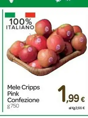 Carrefour Express Mele cripps pink confezione g750 offerta