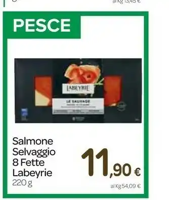 Carrefour Express Salmone selvaggio 8 fette offerta