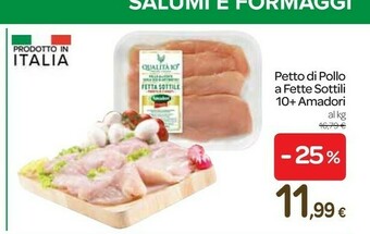 Carrefour Express Petto di pollo a fette offerta