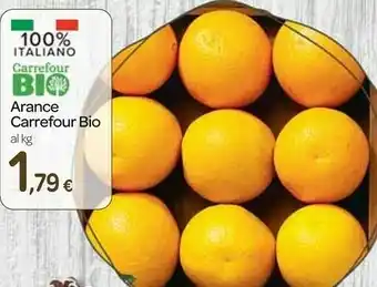 Carrefour Express Carrefour arance bio al kg offerta