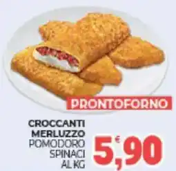 Eté Croccanti merluzzo pomodoro spinaci al kg offerta