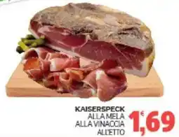 Eté Kaiserspeck alla mela alla vinaccia alletto offerta