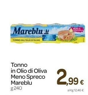 Carrefour Express Tonno all'olio di oliva 240 g(ml) offerta